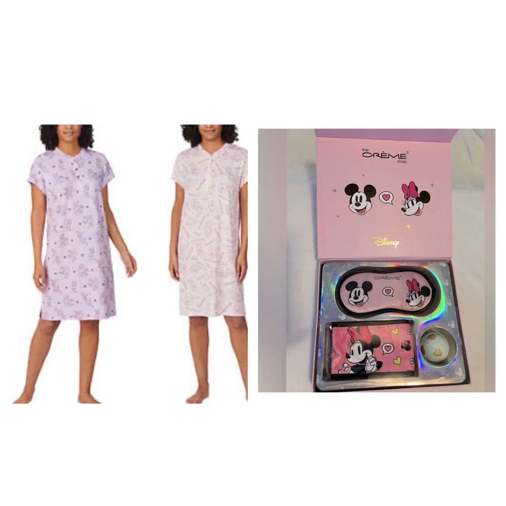 Disney Pajama and Spa Set Bundle